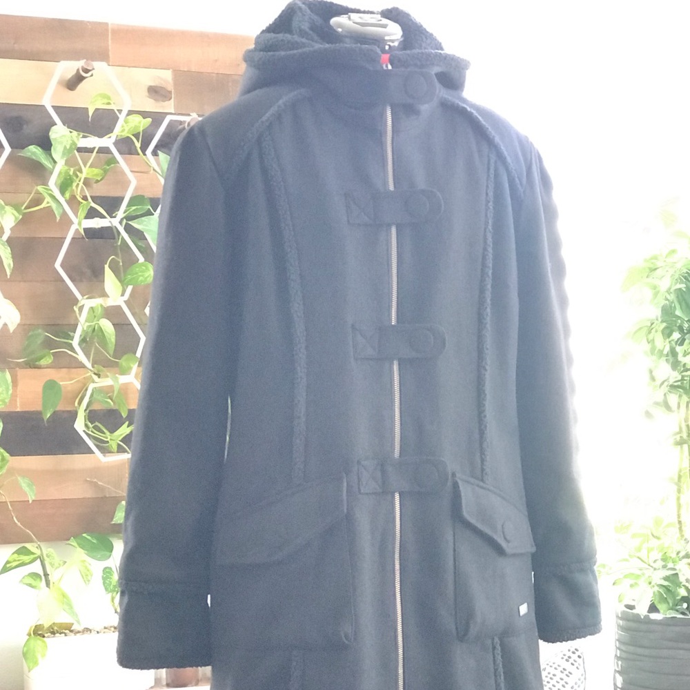 Oakley Women’s Black Wool Parka